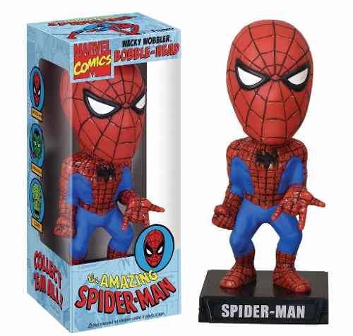 Spider-man ( Homem-Aranha ) - Funko Wacky Wobbler