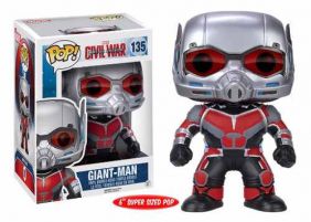 Giat-Man #135 ( Gigante ) - Captain America Civil War ( Capitão América Guerra Civil ) - Funko Pop! Marvel