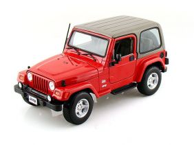Jeep Wrangler Sahara - Escala 1:18 - Bburago