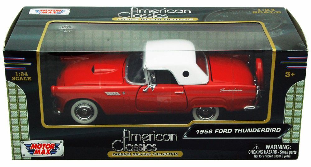1956 Ford Thunderbird - Escala 1:24 - Motormax