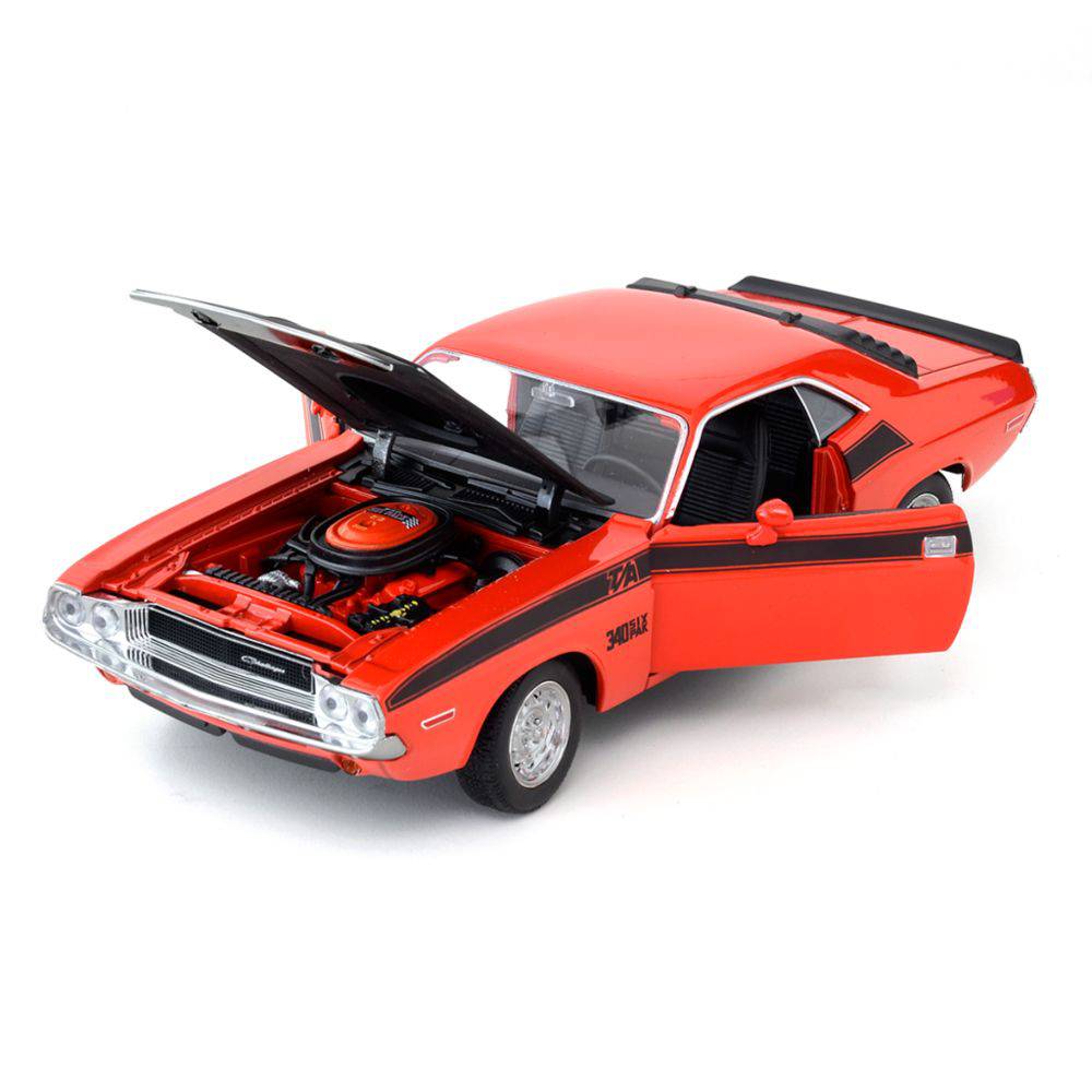1970 Dodge Challenger T/A - Escala 1:24 - Welly