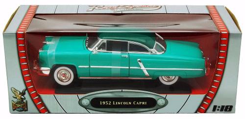 1952 Lincoln Capri - Escala 1:18 - Yat Ming