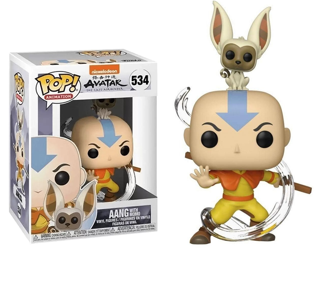 Aang with Momo #534 - Avatar: The Last Airbender - Funko Pop! Animation