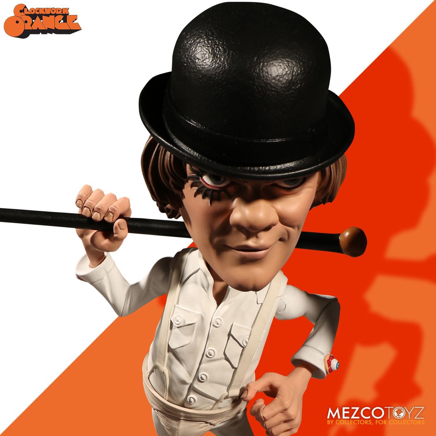 Alex DeLarge - A Clockwork Orange ( Laranja Mecânica ) - Stylized Figure - Mezco Toyz