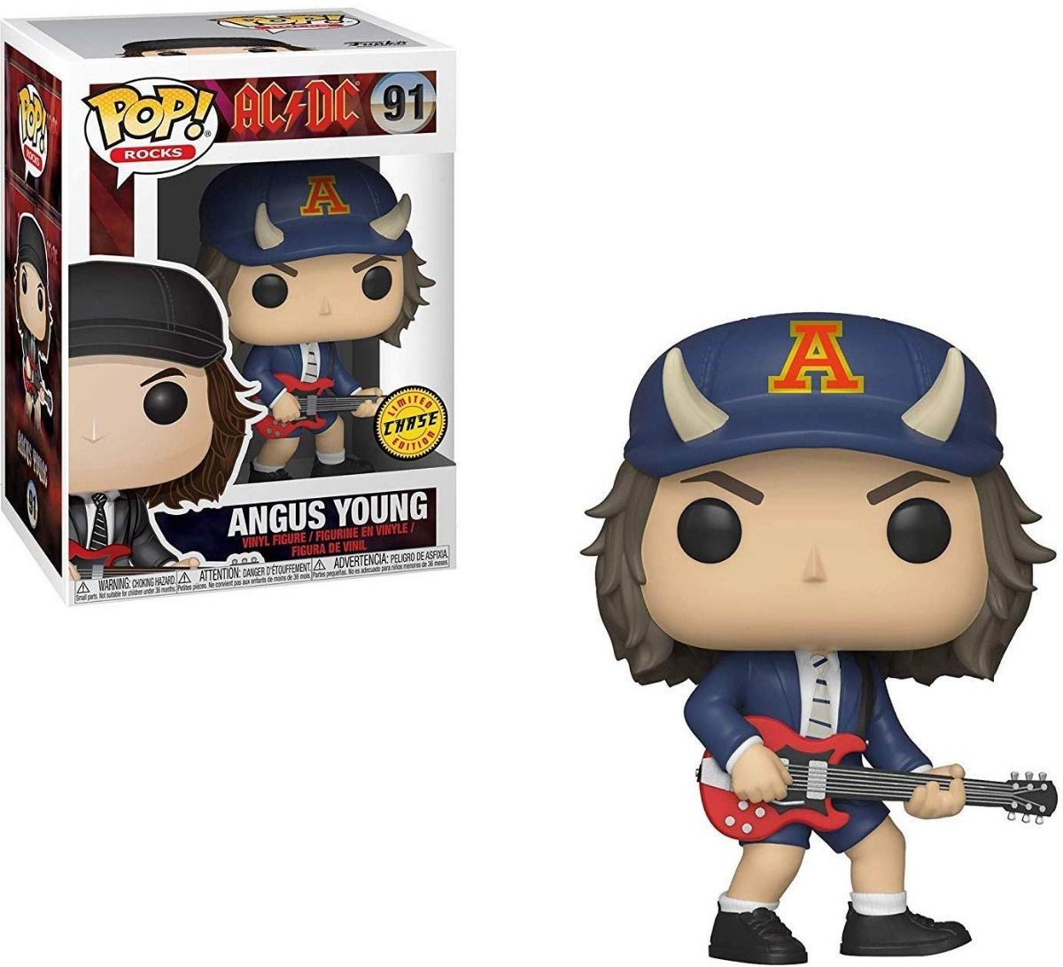 Angus Young #91 - AC/DC - Funko Pop! Rocks Chase Limited Edition