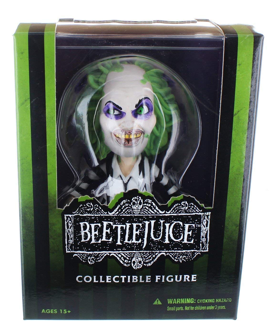 Beetlejuice ( Besouro Suco ) - Os Fantasmas se Divertem - Stylized Figure - Mezco Toyz