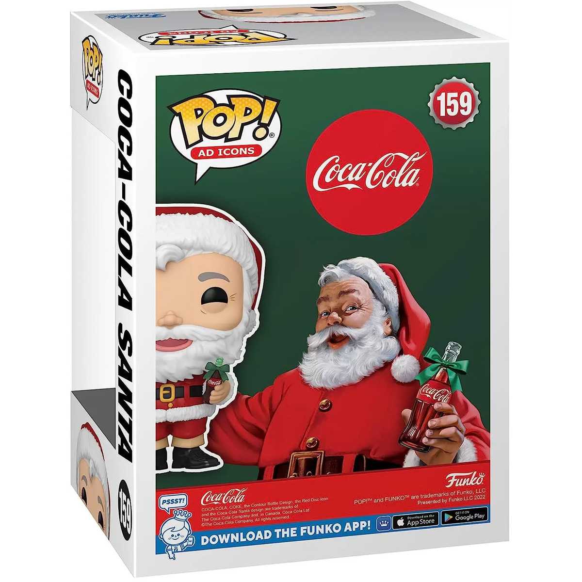 Coca-Cola Santa # 159 - Funko Pop! Ad Icons