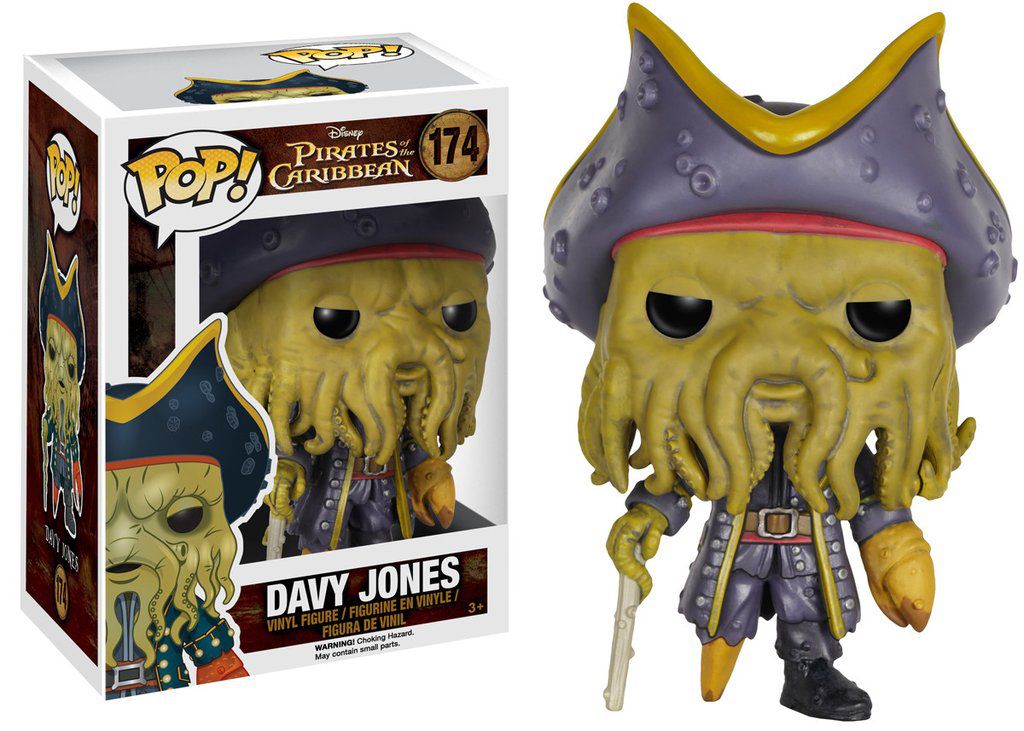 Davy Jones #174 - Pirates of The Caribbean ( Piratas do Caribe ) - Funko Pop!