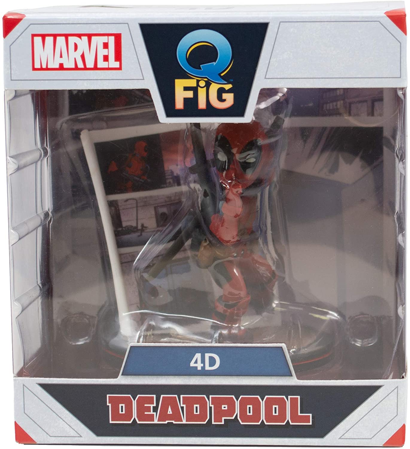 Deadpool 4D - Marvel - Q-Fig - Quantum Mechanix