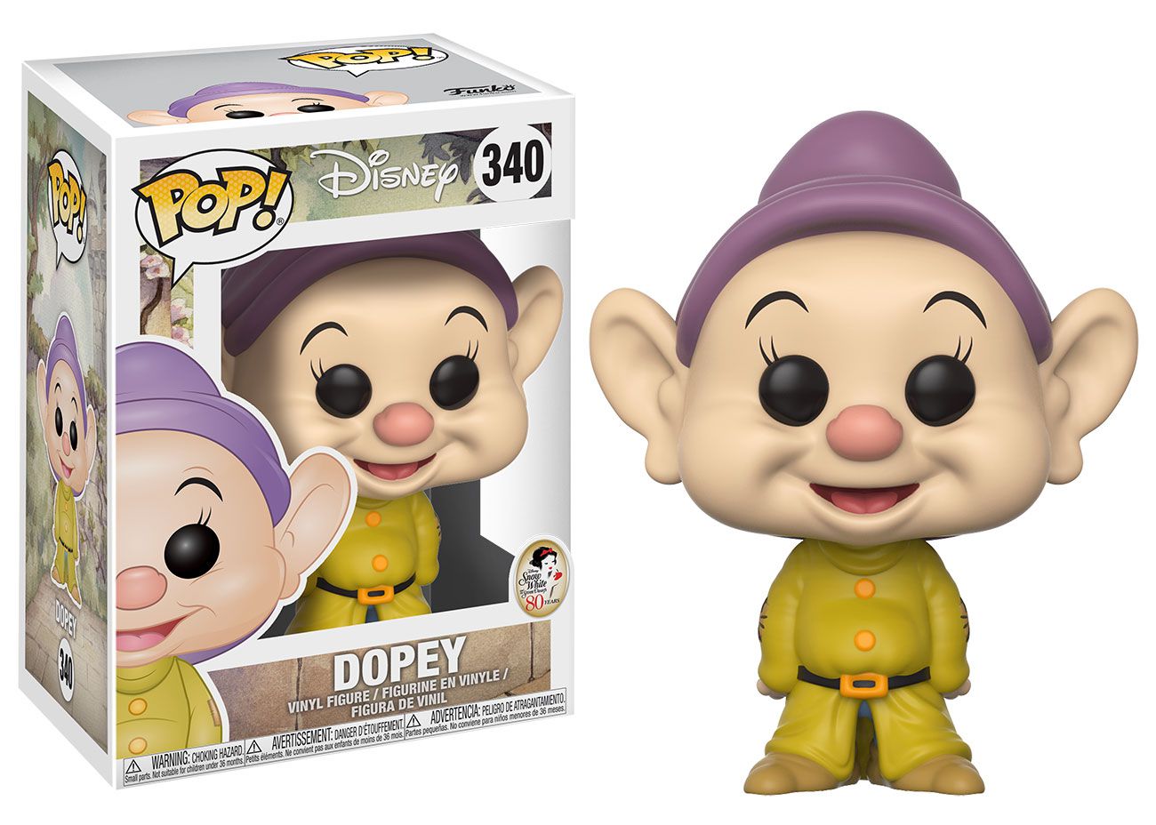Dopey #340 ( Dunga ) - Snow White ( Branca de Neve ) - Funko Pop! Disney