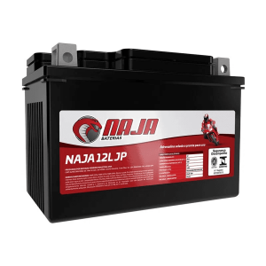 Bateria de Moto Naja 12L JP 10,1AH 12V Selada GSX-R1000 TL1000R GSF1250S YT12A-BA MA9-E