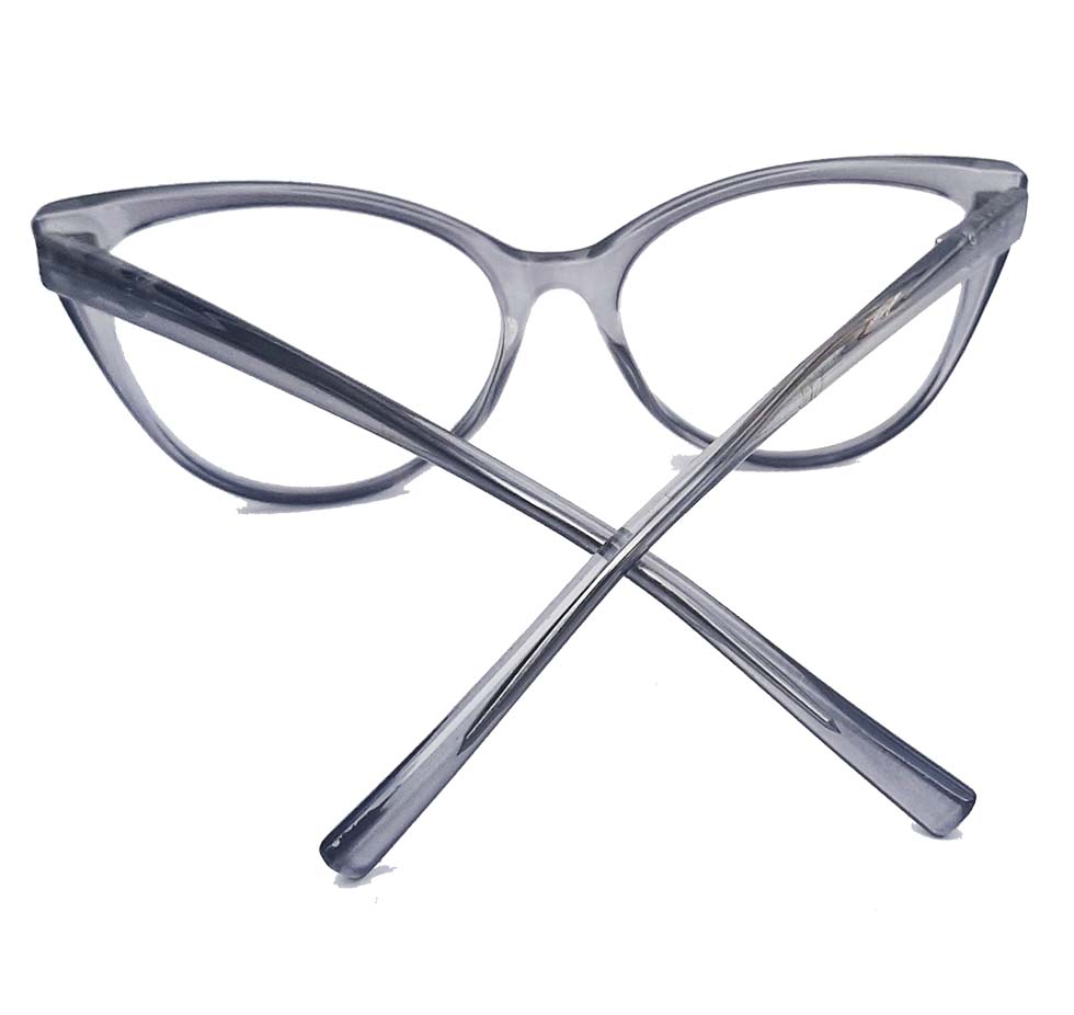Armação de óculos de grau Gatinho retro Grey Nichelle 5036