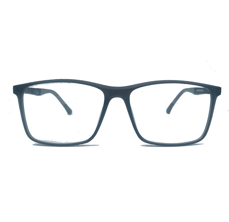 Armação de oculos de grau Masculino SWP 818 Quadrado Grilamid Matte Grey