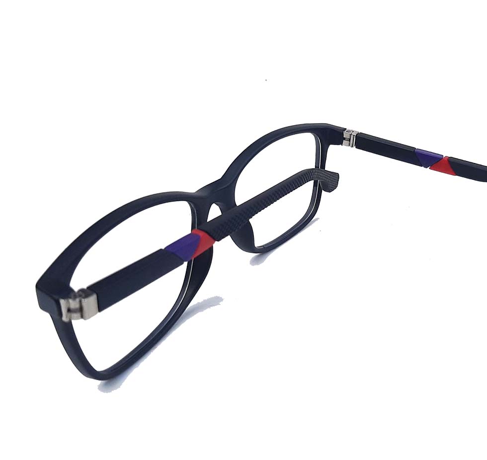 Armação de Óculos de grau Retangular Basic Grilamid Confort Napoli 6210
