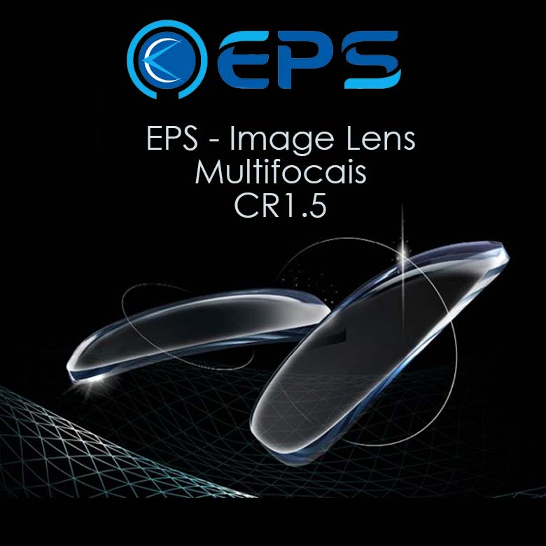 Lentes Digitais Multifocais EPS IMAGE Lens com antirreflexo Easy Clean Presbiopia