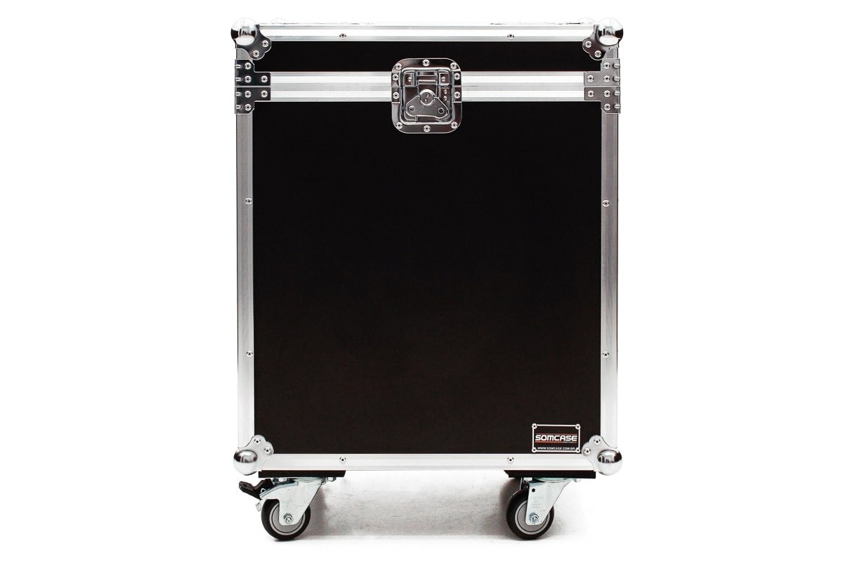 Hard case Caixa de som JBL PRX 812 Individual com Roda