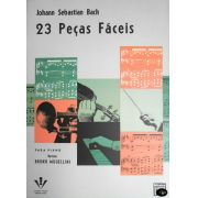 Método Johann Sebastian Bach 23 Peças Fáceis para Piano