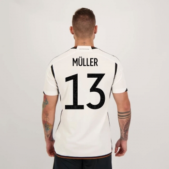 Camisa Adidas Alemanha Home 2022 13 Müller