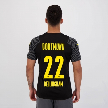 Camisa Puma Borussia Dortmund Away 2022 22 Bellingham