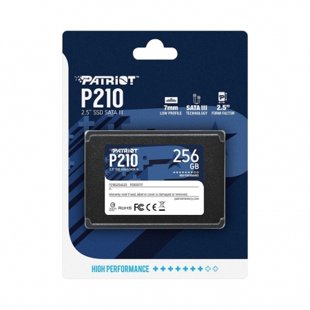 SSD 256GB SATA3 2.5 PATRIOT P210