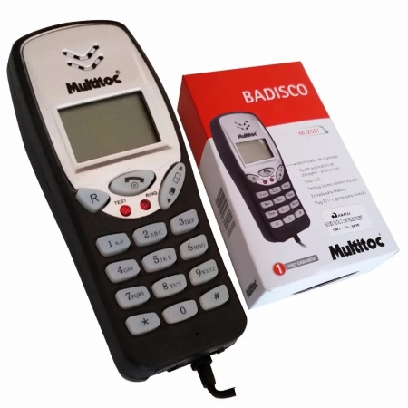 TELEFONE BADISCO OPERADOR MU256T MUBD0256 - MULTITOC