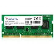 Memória para Notebook Adata 1600 SO-DIMM 8GB, 1600MHz, DDR3L, CL11 - ADDS1600W8G11-S