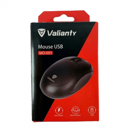 Mouse USB Optico Valianty, 800DPI - MO-001