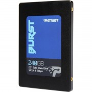 SSD Patriot Burst 2.5", 240GB, SATA III, Leituras: 555MB/s e Gravações: 500MB/s - PBU240GS25SSDR