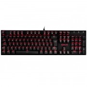 Teclado Mecânico Gamer Redragon Mitra, Switch Outemu Brown, Led Red, ABNT2 - K551-1 PT-BROWN