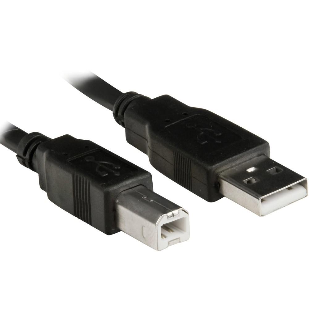 Cabo USB para Impressora 2.0 AM x BM 3.0m PC-USB3001