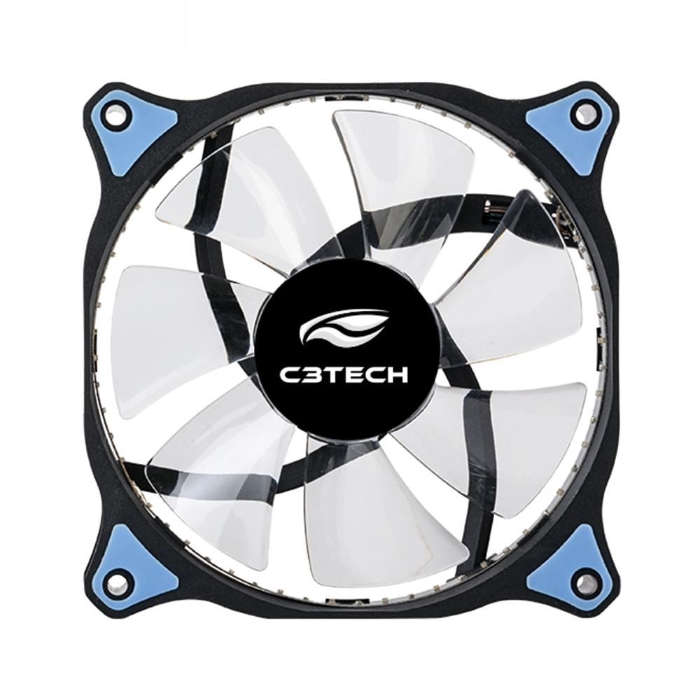 Cooler Fan C3Tech Storm 12cm com LED Azul F7-L130BL