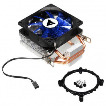Cooler Gamer Universal BlueCase, Intel, AMD, 95W, LED Azul - BCG-05UCB 