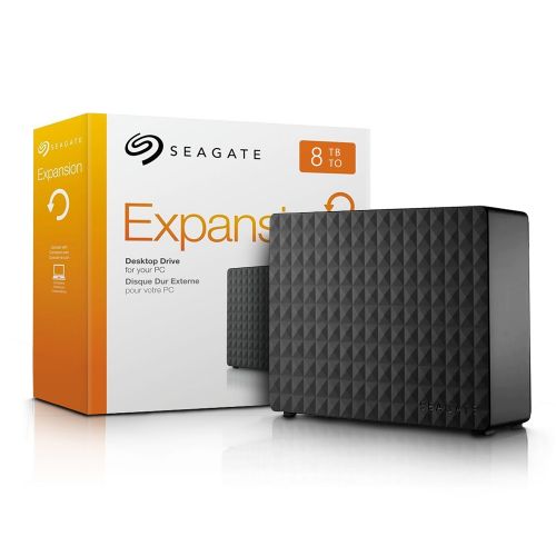 HD Seagate Externo Expansion USB 3.0 8TB Preto - STEB8000100