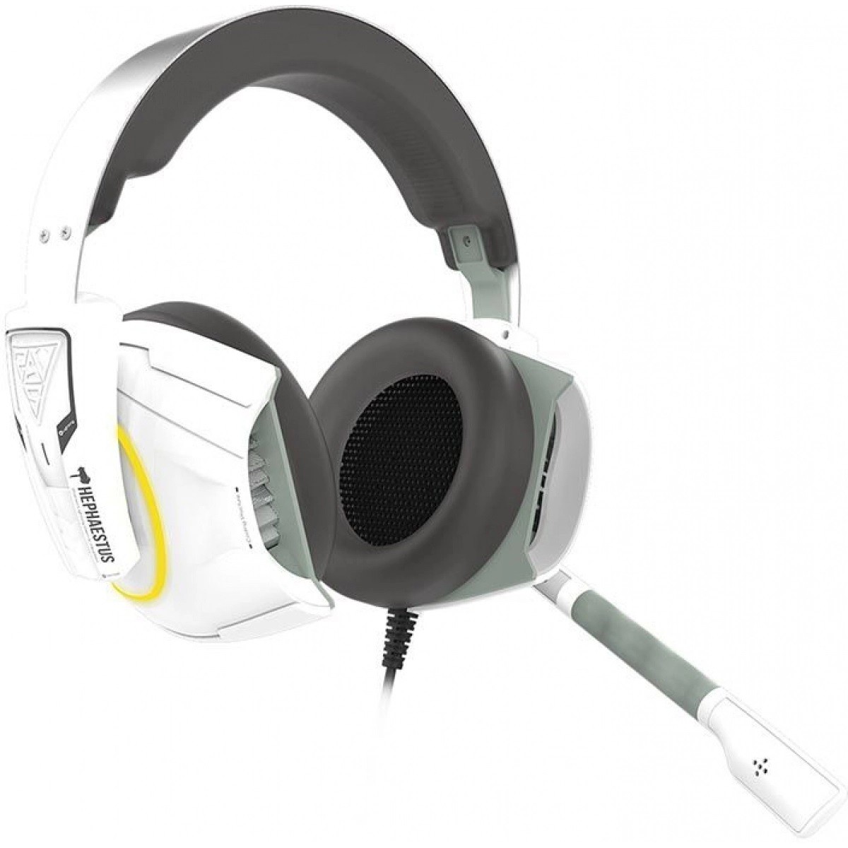 Headset Gamer Gamdias Hephaestus E1 RGB Branco
