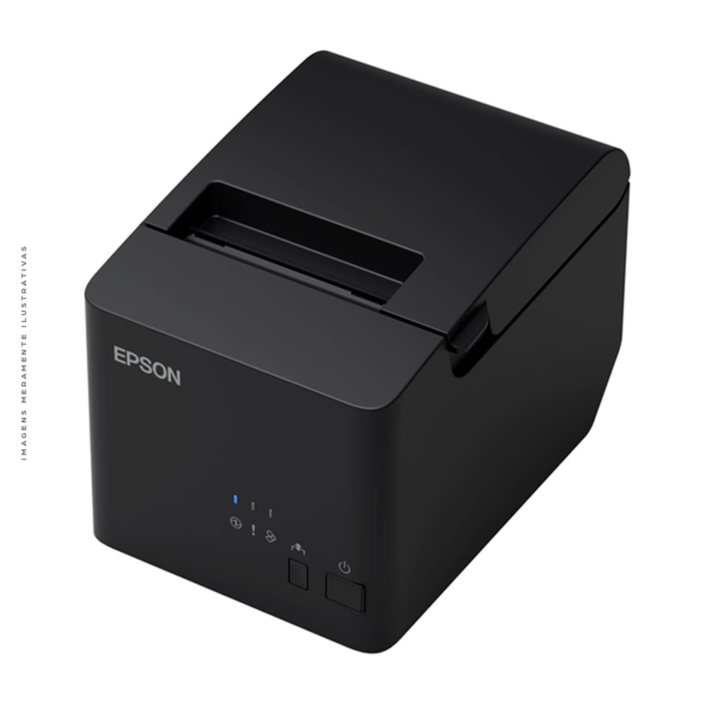 Impressora Térmica Epson TM-T20X, Não Fiscal, USB, Guilhotina - C31CH26031