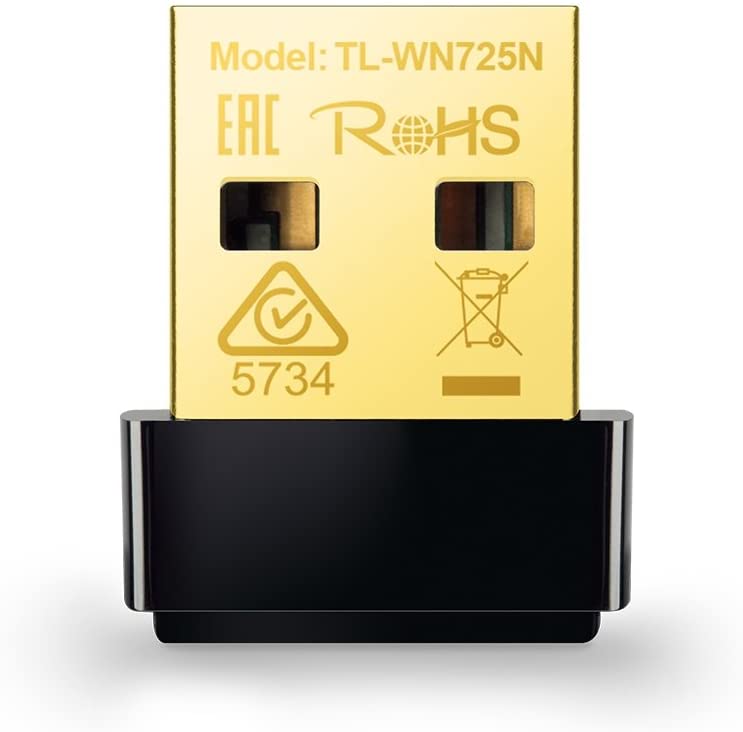 Mini Adaptador TP-Link Nano Wireless N USB 150 Mbps - TL-WN725N