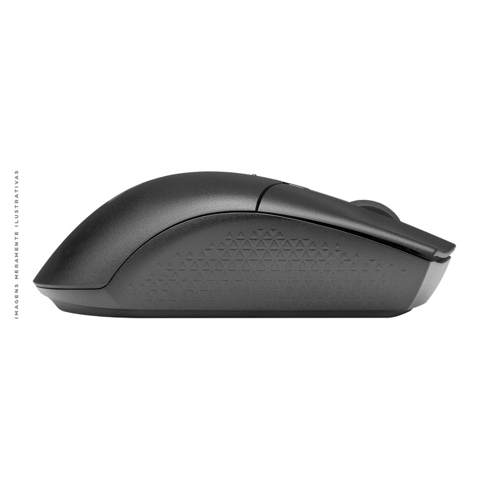 Mouse Gamer Corsair Katar PRO Wireless, RGB, 6 Botões, 10000DPI, Preto - CH-931C011-NA