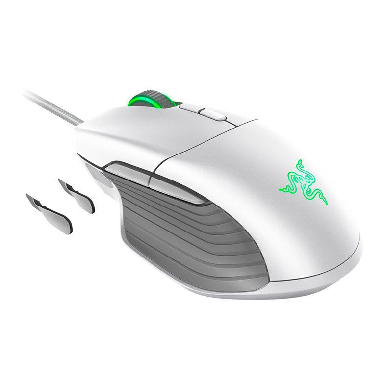 Mouse Gamer Razer Basilisk, Chroma, Mechanical Switch, 8 Botões, 16000DPI, Mercury White - RZ01-02330300-R3M1