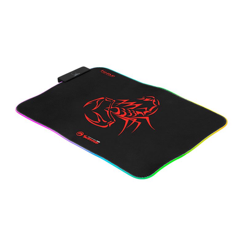 Mousepad Marvo Gamer Scorpion, Speed, Grande, RGB 7 Cores, MG08