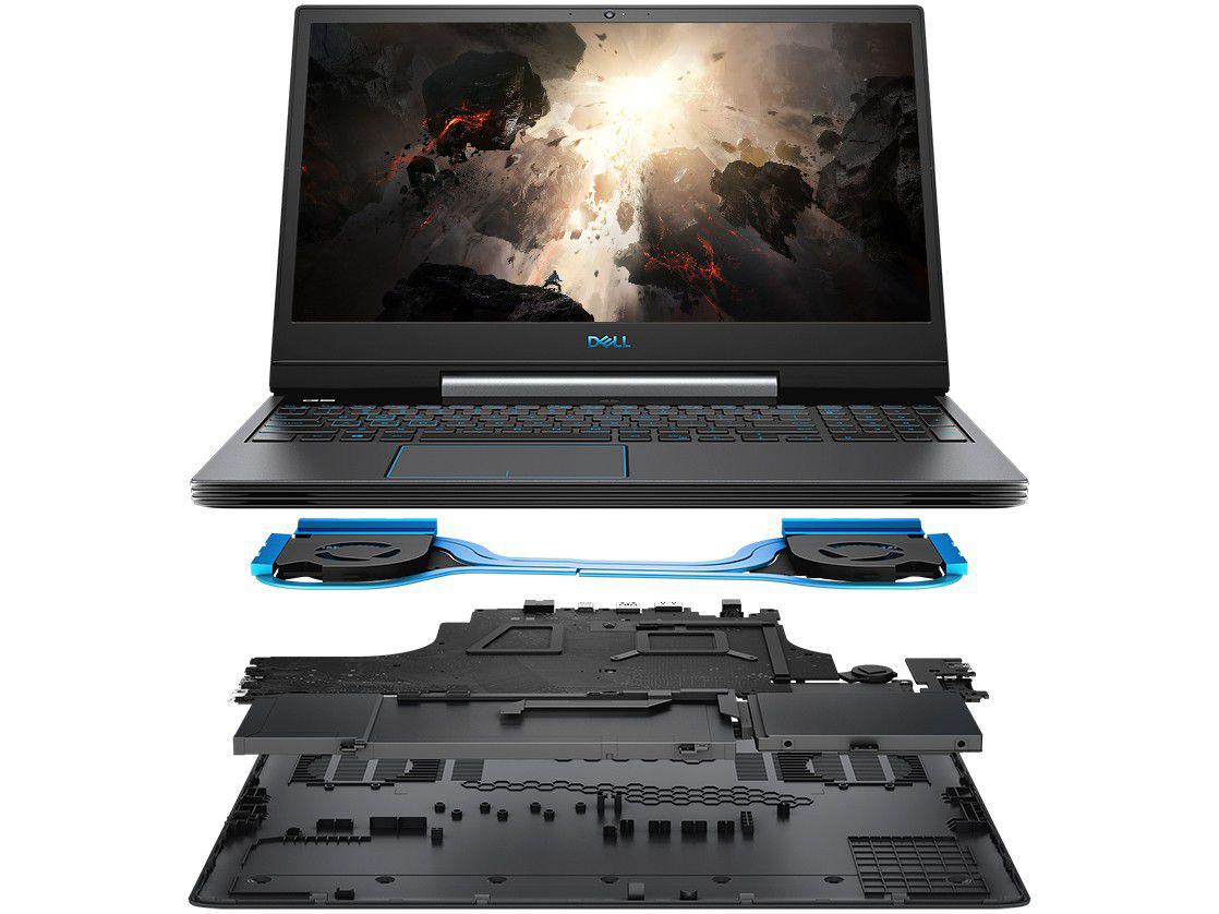 Notebook Gamer Dell G5-5590-A70P Intel Core i7 - 16GB 512GB SSD 15,6 Full HD NVIDIA GTX 1660 Ti