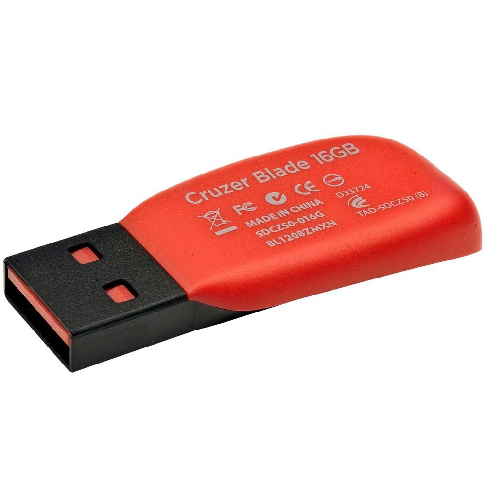 Pen Drive Cruzer Blade Sandisk, USB 2.0, 32GB - SDCZ50-032G-B35