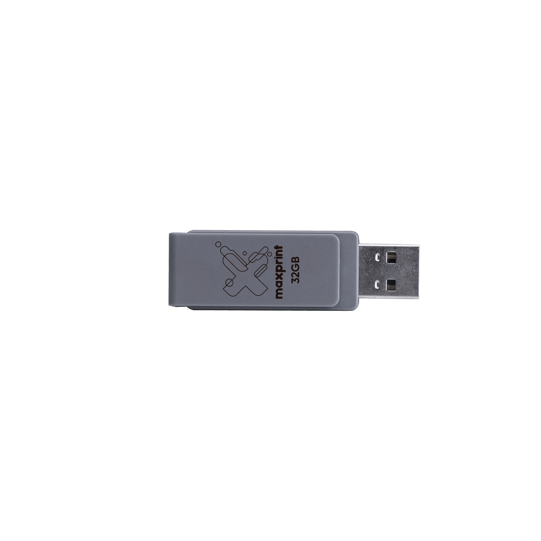 Pen Drive Maxprint 32GB ­Twister, USB 2.0 - 50000009