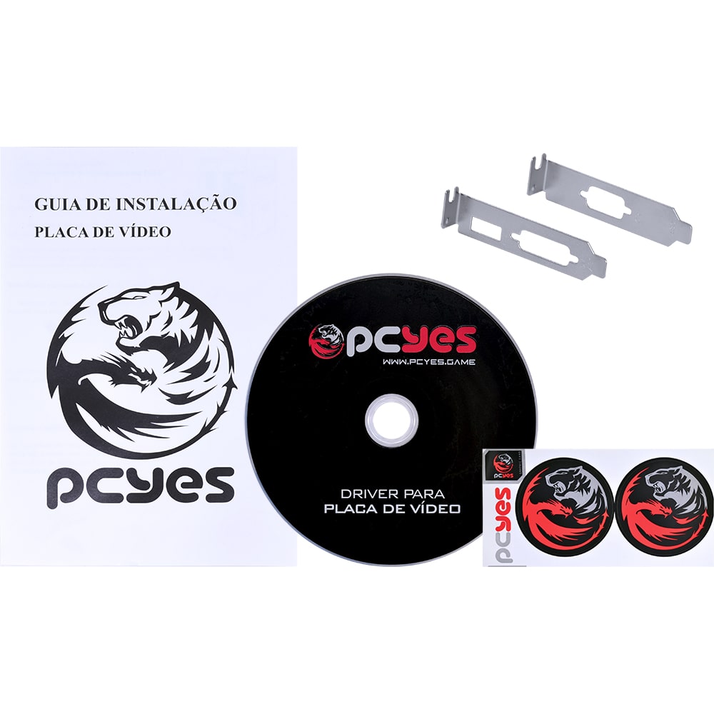 Placa de Vídeo PCYes NVIDIA GeForce GT 710 2GB, DDR3 - PA710GT6402D3LP