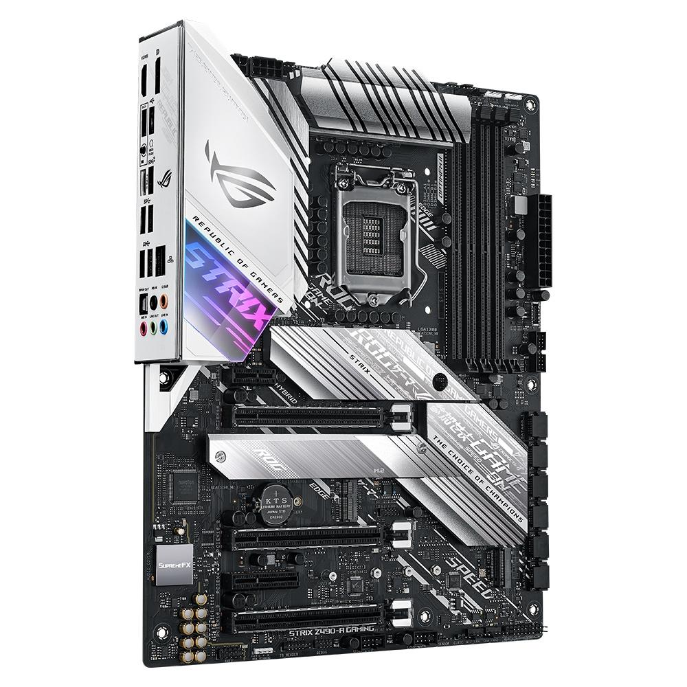 Placa Mãe Asus ROG Strix Z490-A Gaming, Intel LGA 1200, ATX, DDR4 - 90MB12Y0-M0EAY0