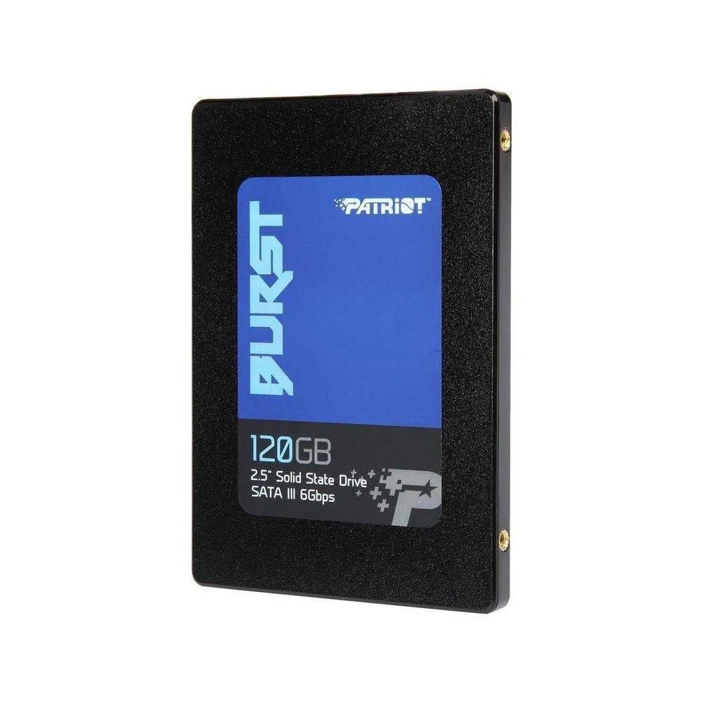 SSD Patriot Burst, 120GB, Sata III, Leitura 560MBs e Gravação 540MBs - PBU120GS25SSDR