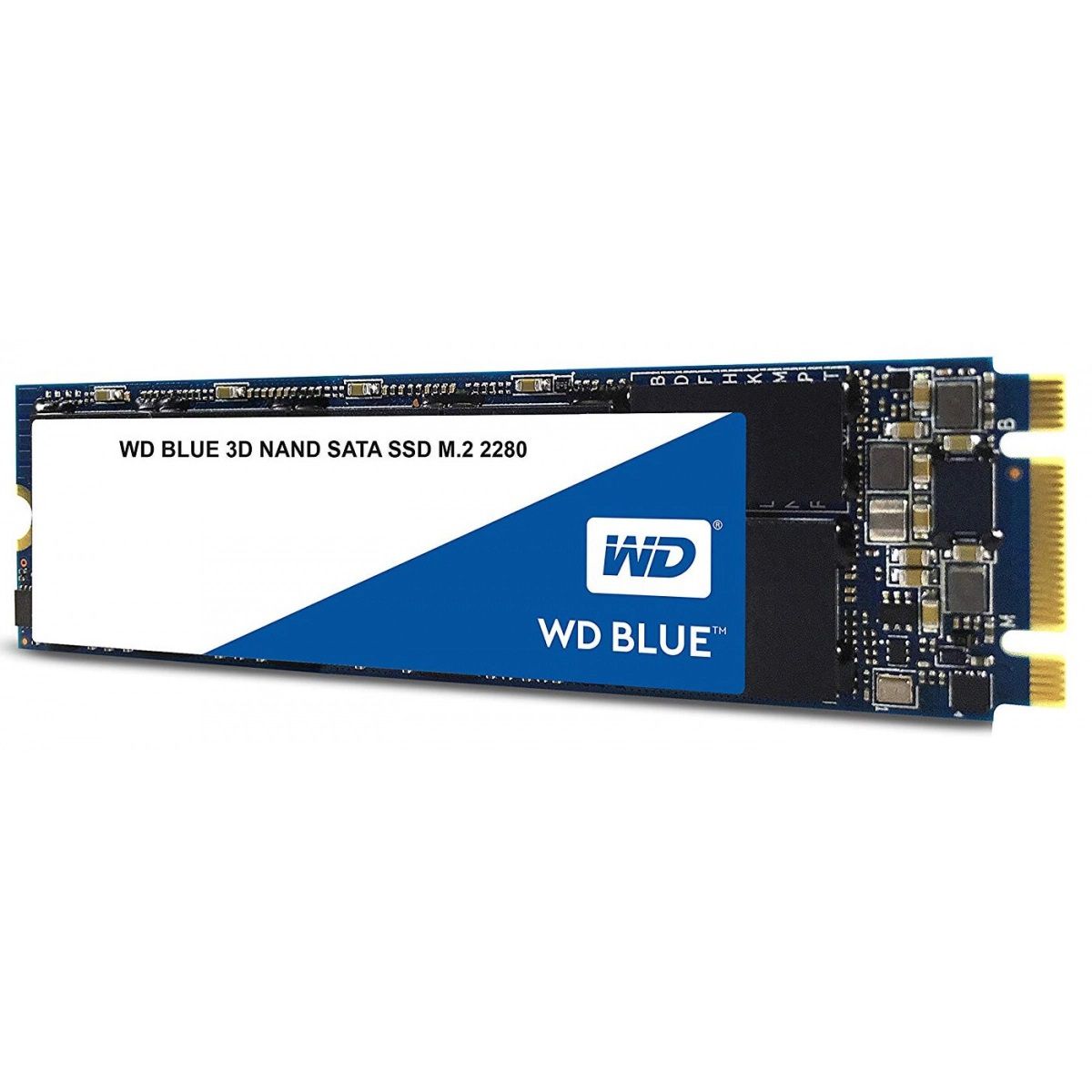 SSD WD Blue, 250GB, M.2 2280, Sata, Leitura 550MB/s, Gravação 525MB/s - WDS250G2B0B