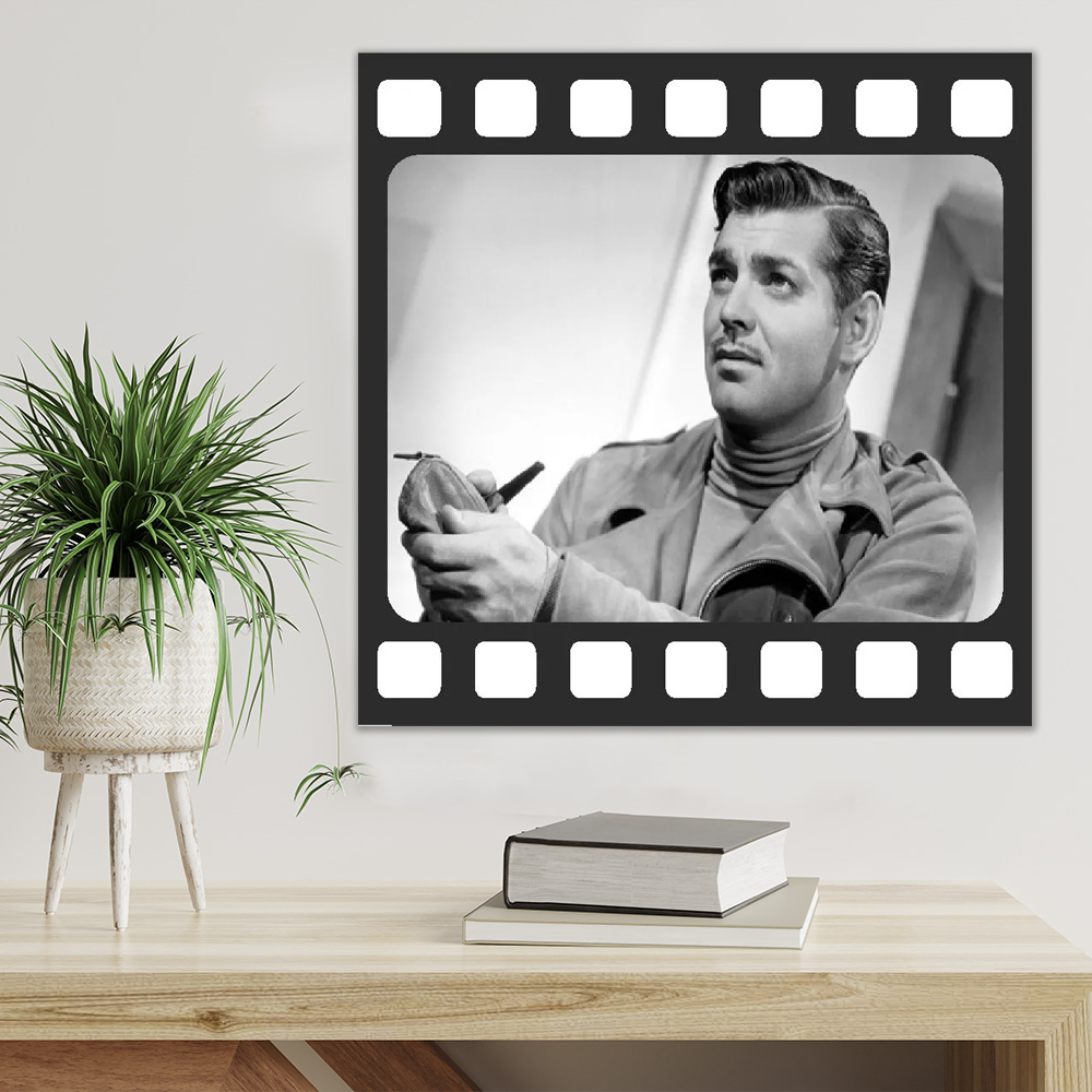 Quadro Decorativo de Cinema Clark Gable