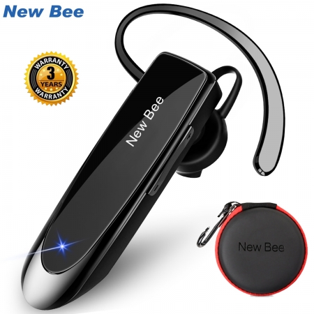 Fone de Ouvido com Microfone Abelha New Bee Bluetooth 5.0