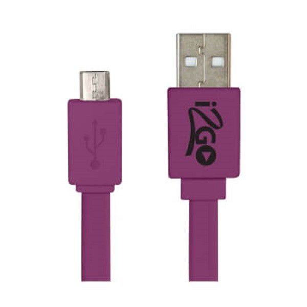 CABO USB X MICRO USB 1,2M COLORS I2GO  - TELLNET