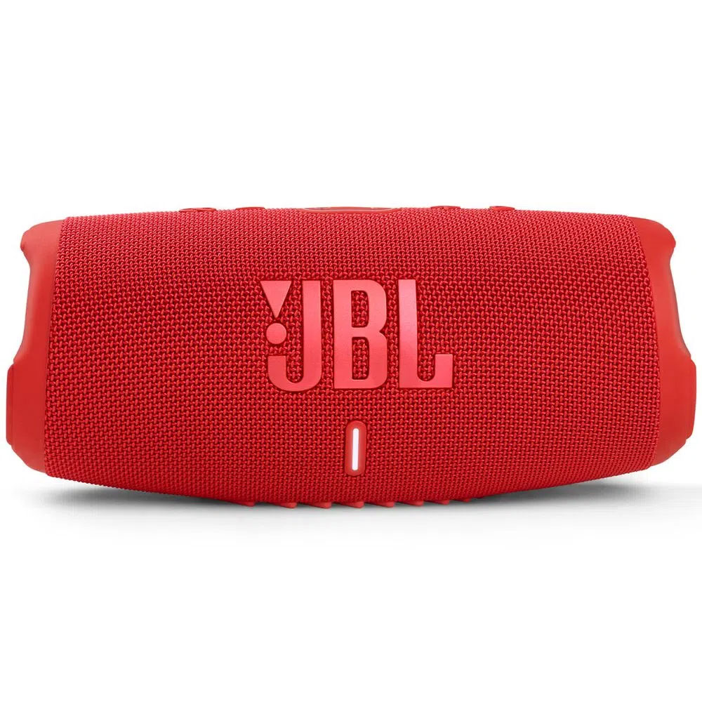 Caixa de Som JBL Charge 5 Bluetooth Portátil à Prova D'água Bateria 20hrs - Vermelho